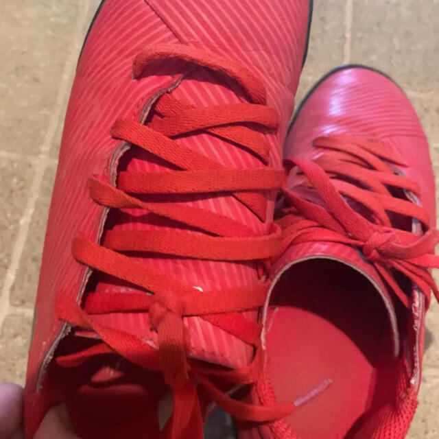 adidas(アディダス)のキッズトレーニングシューズ　20㎝　サッカー キッズ/ベビー/マタニティのキッズ靴/シューズ(15cm~)(スニーカー)の商品写真