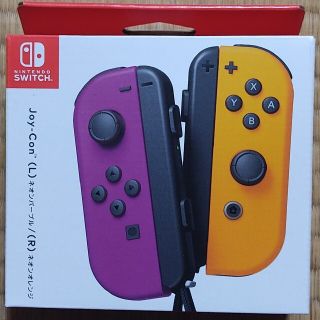 ☆新品未使用☆ 任天堂 スイッチ Joy-Con ネオンパープル/ネオンオレンジ(その他)