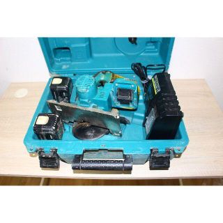 マキタ(Makita)の【中古品】マキタ HS470DRG 充電式マルノコ 14.4V 3.0Ah(その他)