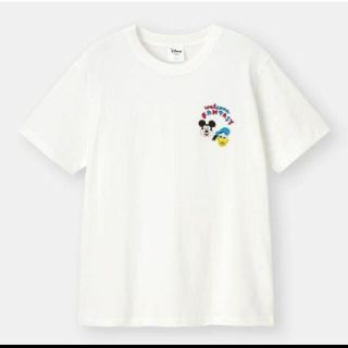 ジーユー(GU)のGU　グラフィックTシャツ　ディズニーＬサイズ(Tシャツ(半袖/袖なし))