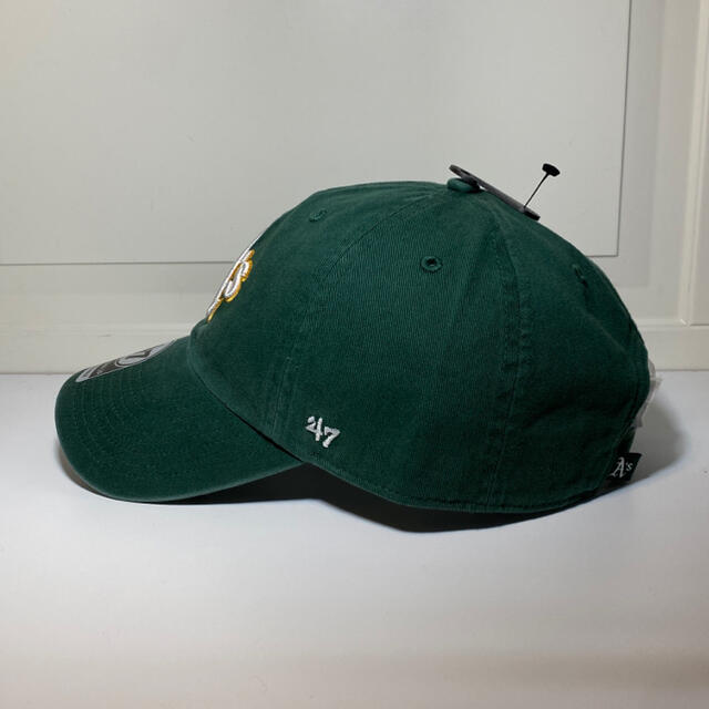 NEW ERA(ニューエラー)の新品未使用47CLEAN UP  CAPオークランド アスレチックスレア送料無料 メンズの帽子(キャップ)の商品写真