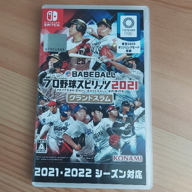 KONAMI(コナミ)のeBASEBALL プロ野球スピリッツ2021 グランドスラム Switch エンタメ/ホビーのゲームソフト/ゲーム機本体(家庭用ゲームソフト)の商品写真