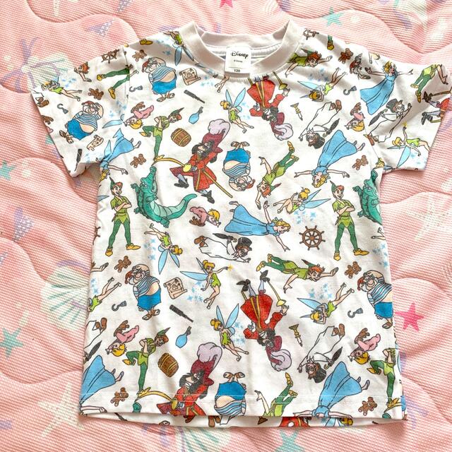 Disney(ディズニー)のTシャツ　ピーターパン キッズ/ベビー/マタニティのキッズ服女の子用(90cm~)(Tシャツ/カットソー)の商品写真