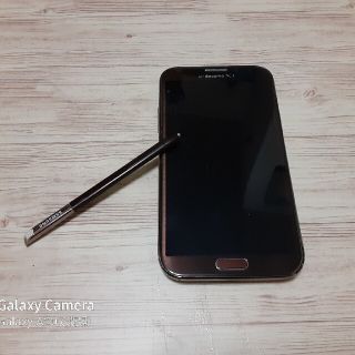 ギャラクシー(Galaxy)の　GALAXY Note Ⅱ　(スマートフォン本体)