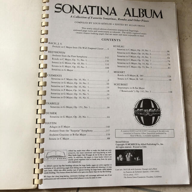 SONATINA ALBUM ソナチネ アルバム ピアノ楽譜 エンタメ/ホビーの本(楽譜)の商品写真