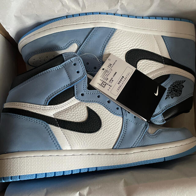 NIKE(ナイキ)の【26.5】AJ1 university blue エアジョーダン1 メンズの靴/シューズ(スニーカー)の商品写真