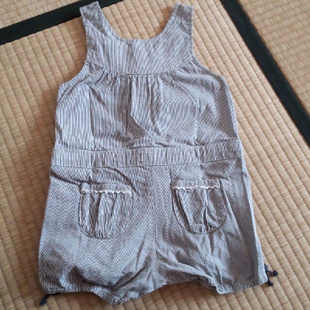 Biquette(ビケット)の【100cm】オーバーオール キッズ/ベビー/マタニティのキッズ服女の子用(90cm~)(パンツ/スパッツ)の商品写真