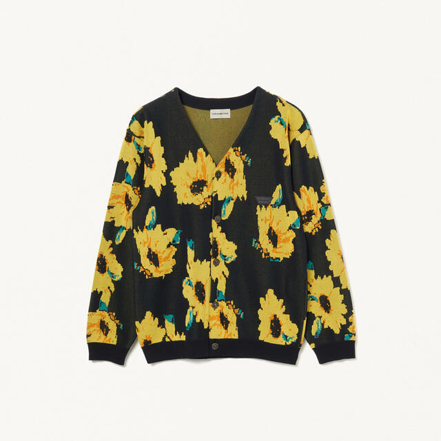 FORSOMEONE　　SUN FLOWER KNIT CARDIGAN