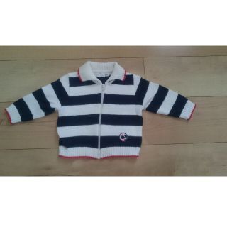 プチバトー(PETIT BATEAU)の★超美品★イタリア製　ブルゾン・カーディガン 9ヶ月(74cm)(カーディガン/ボレロ)