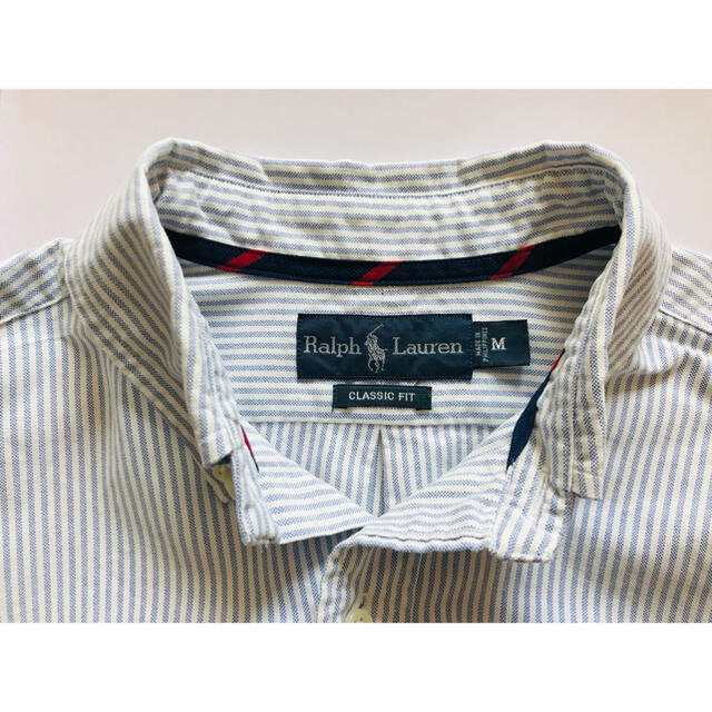 Ralph Lauren(ラルフローレン)のラルフローレン　クラシックフィット　ストライプド　オックスフォードシャツ メンズのトップス(シャツ)の商品写真
