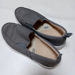 アグ(UGG)のキッズ　UGG　フラットシューズ　軽量　グレー21cm(スニーカー)