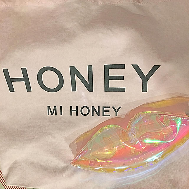 Honey mi Honey(ハニーミーハニー)のHoney mi Honey オーロラリップペンケース インテリア/住まい/日用品の文房具(ペンケース/筆箱)の商品写真