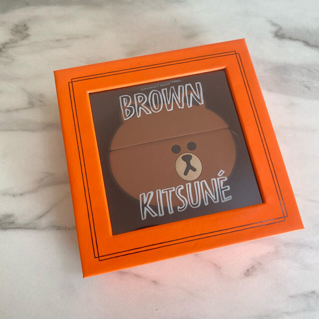 MAISON KITSUNE' - 【新品】メゾンキツネ LINE コラボ AirPods MAISON KITSUNE' - 【新品】メゾンキツネ LINE コラボ AirPods
