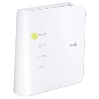 エヌイーシー(NEC)の【美品】WiFiルーター NEC PA-WF1200CR(PC周辺機器)