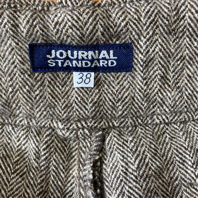 JOURNAL STANDARD(ジャーナルスタンダード)のジャーナルスタンダード　ハーフパンツ　ヘリンボーン柄ツイード レディースのパンツ(ハーフパンツ)の商品写真