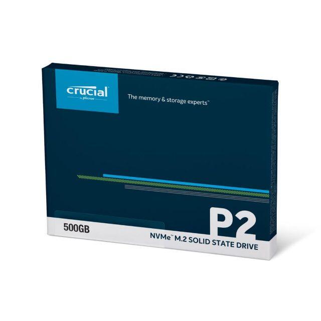 新品 crucial M.2 SSD 500GB P2 2