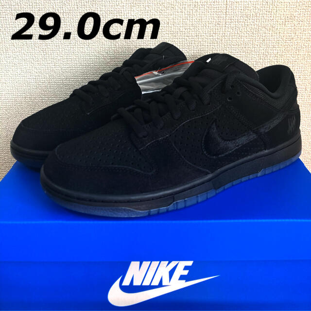 29.0cm NIKE UNDEFEATED DUNK LOW SP BLACK