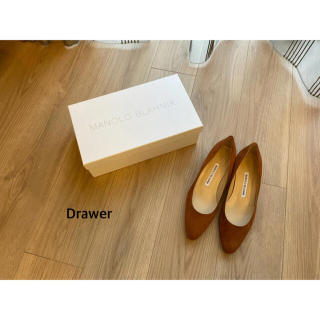 気質アップ Drawer - MANOLO BLAHNIK LISTONY スエードパンプス