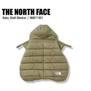 ザノースフェイス(THE NORTH FACE)の【オリーブ 新品未着用】the north face ベビーシェルブランケット(おくるみ/ブランケット)