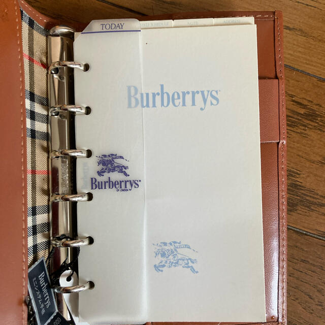 BURBERRY(バーバリー)のBurberry　ミニシステム手帳 メンズのファッション小物(手帳)の商品写真
