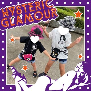 ジョーイヒステリック(JOEY HYSTERIC)のピンク🧸キャップ🧢&ポーチ👛💜専用(帽子)