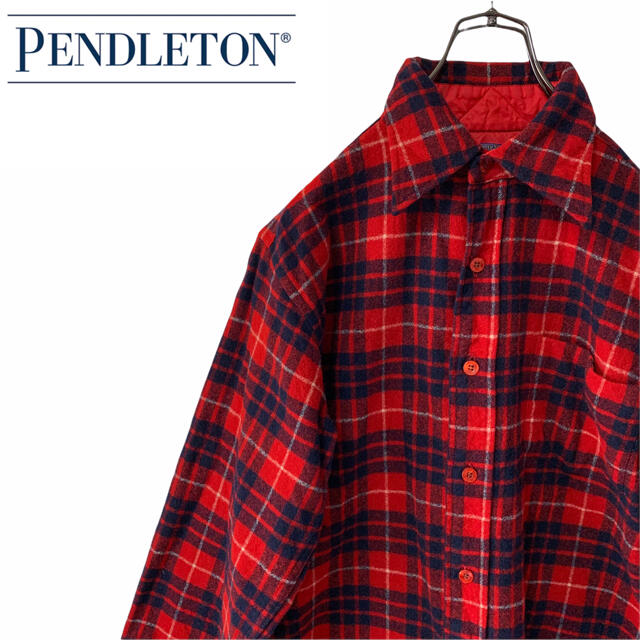 【PENDLETON】70s ヴィンテージ ウール タータンチェックシャツ