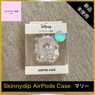 スキニーディップ(SKINNYDIP)のスキニーディップ AirPodsケース Disney マリー ディズニー (ヘッドフォン/イヤフォン)