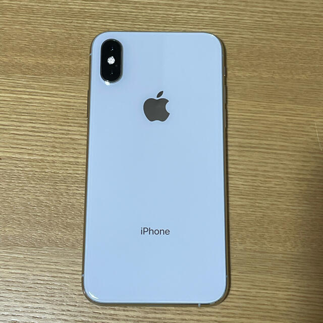 iPhone Xs Silver 256 GB Softbank SIMフリー済 - スマートフォン本体