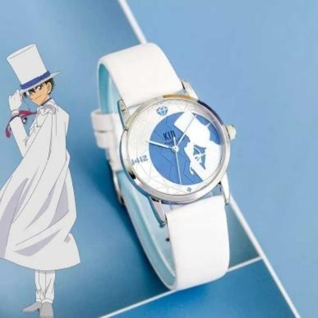 日本人気超絶の 名探偵コナン　腕時計　 怪盗キッドB　海外限定　正規品 腕時計