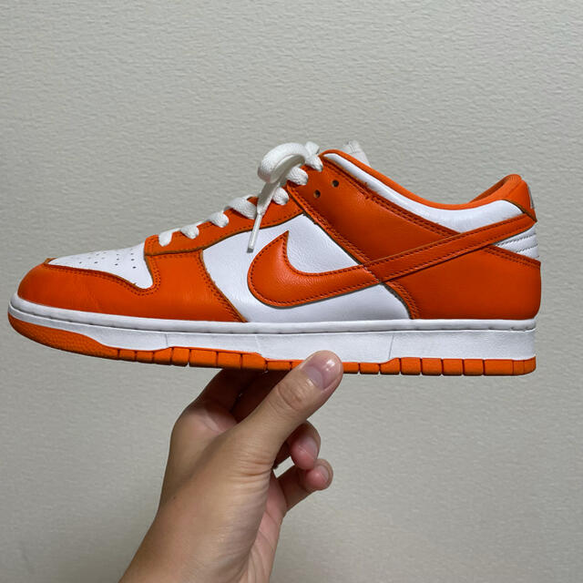 NIKE(ナイキ)のナイキ NIKE DUNK LOW ORANGE BLAZE syracuse メンズの靴/シューズ(スニーカー)の商品写真