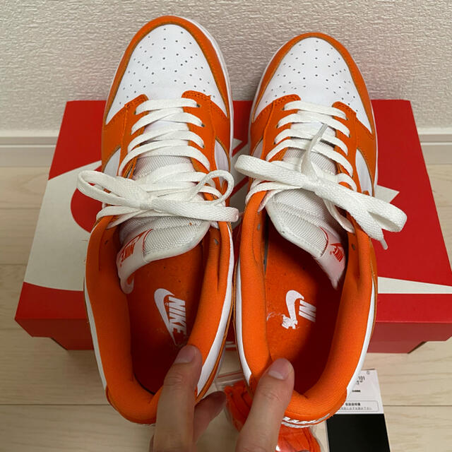 NIKE(ナイキ)のナイキ NIKE DUNK LOW ORANGE BLAZE syracuse メンズの靴/シューズ(スニーカー)の商品写真