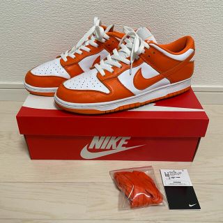 ナイキ(NIKE)のナイキ NIKE DUNK LOW ORANGE BLAZE syracuse(スニーカー)