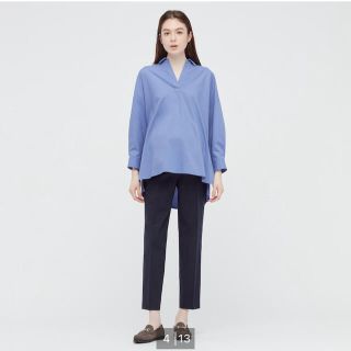 ユニクロ(UNIQLO)のユニクロマタニティスマートアンクルパンツ(2wayストレッチ)(クロップドパンツ)