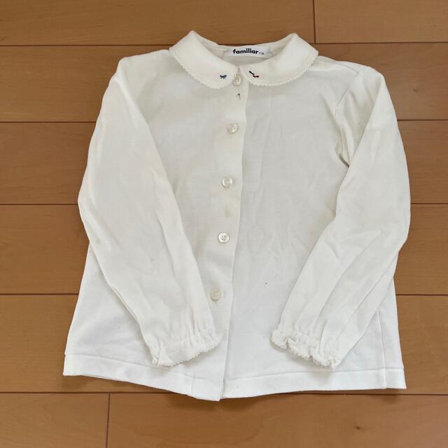 familiar(ファミリア)のfamiliar ブラウス110 女の子 キッズ/ベビー/マタニティのキッズ服女の子用(90cm~)(ブラウス)の商品写真