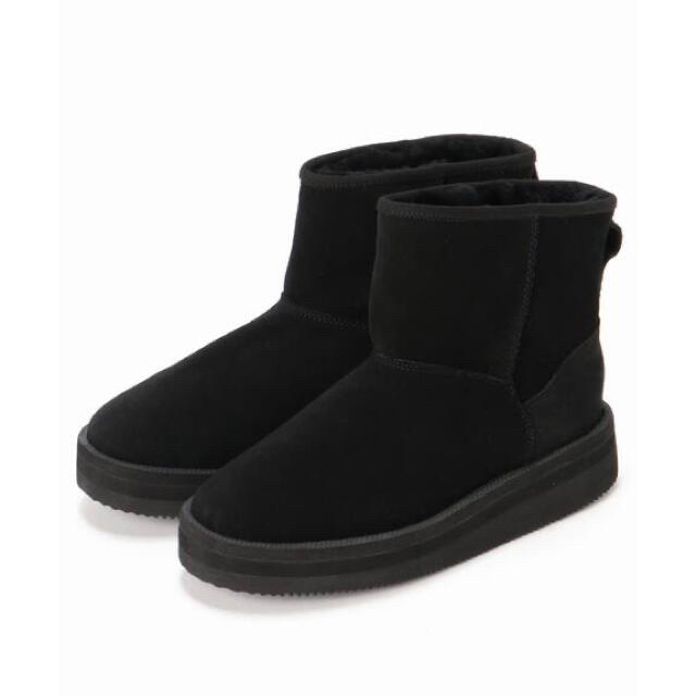 SUICOKE MUTON BOOTS ブラックサイズ7(37)