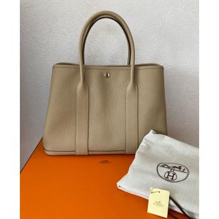 エルメス(Hermes)のHERMES エルメス　ガーデンパーティー36 トレンチ(トートバッグ)