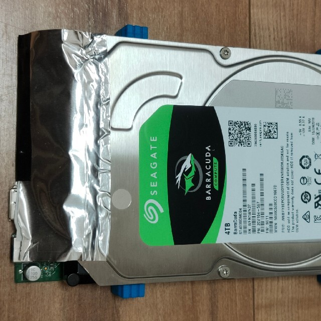 【解体済】4.0TB 外付けハードディスク Seagate USB3.1接続 7