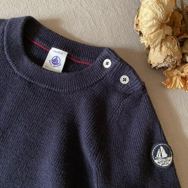 PETIT BATEAU(プチバトー)の✯⁂かおママさまご専用です୨୧ キッズ/ベビー/マタニティのベビー服(~85cm)(ニット/セーター)の商品写真