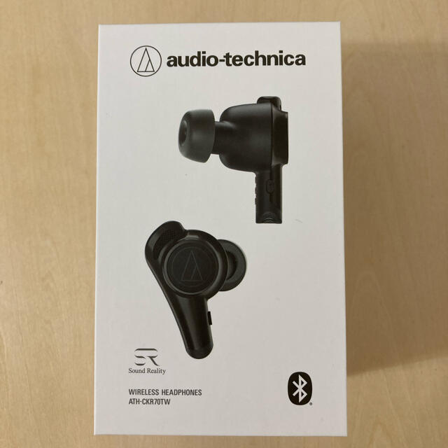 audio-technica ATH-CKR70TW ブラックヘッドフォン/イヤフォン