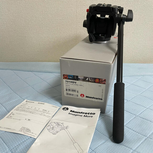 manfrotto 701HDV フルードビデオ雲台　美品 1