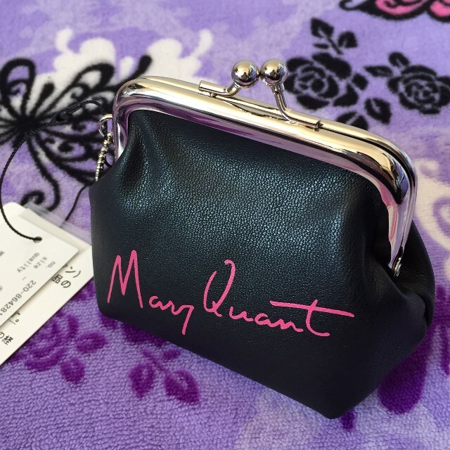 MARY QUANT - レア☆マリクワ デイジーデザイン がま口 ミニポーチ ...