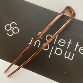 コレットマルーフ(colette malouf)の【新品】Colette Malouf✦キャストメタルロングヘアピン ブラウン(ヘアピン)