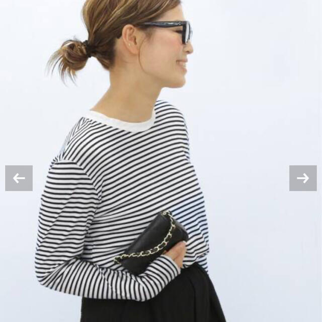 Deuxieme Classe COCO Stripe Tシャツ No5 1