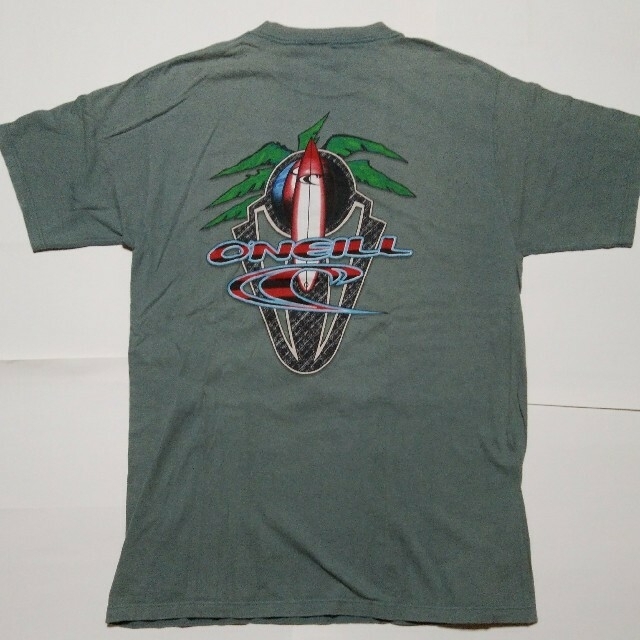 O'NEILL(オニール)のO'NEILLオニールTシャツ　L　グリーン メンズのトップス(Tシャツ/カットソー(半袖/袖なし))の商品写真