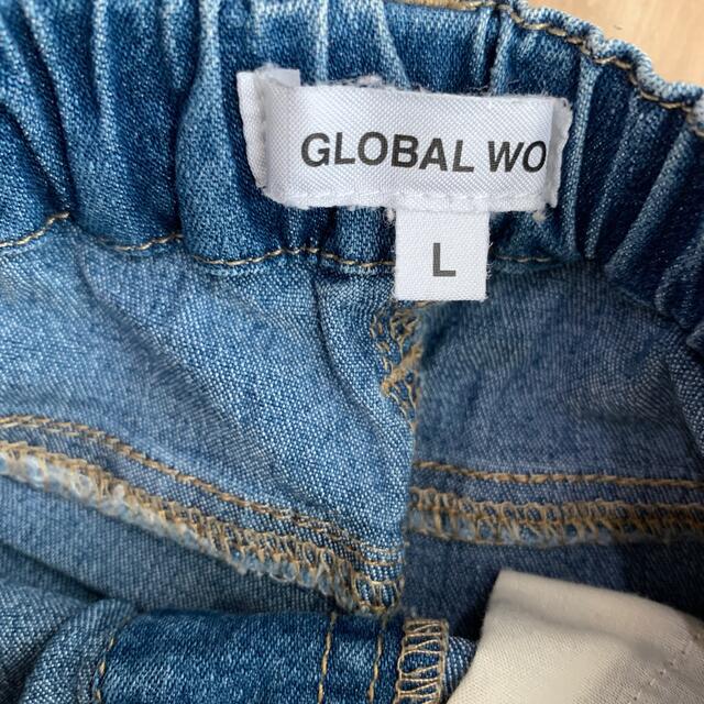 GLOBAL WORK(グローバルワーク)のGLOBAL WARK＊デニムパンツ キッズ/ベビー/マタニティのキッズ服女の子用(90cm~)(パンツ/スパッツ)の商品写真