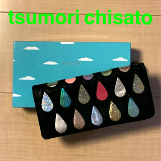 ツモリチサト(TSUMORI CHISATO)の☆ツモリチサト☆長財布ドロップス　黒(財布)