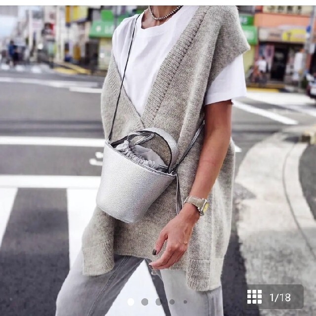 Drawer(ドゥロワー)のayako bag   Pottery Bag/SILVER レディースのバッグ(ショルダーバッグ)の商品写真