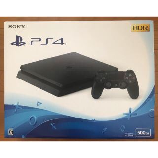 プレイステーション4(PlayStation4)のPlayStation 4 ジェット・ブラック プレステ4 500GB 本体 (家庭用ゲーム機本体)