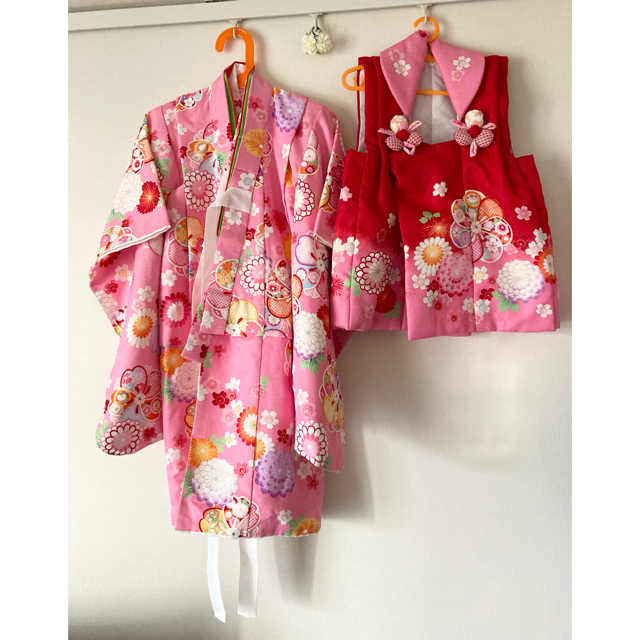 被布　美品 キッズ/ベビー/マタニティのキッズ服女の子用(90cm~)(和服/着物)の商品写真