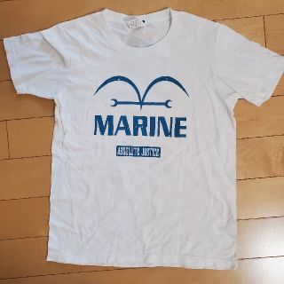 ONE PIECE　ワンピース　海軍Tシャツ　Ｍサイズ(Tシャツ/カットソー(半袖/袖なし))